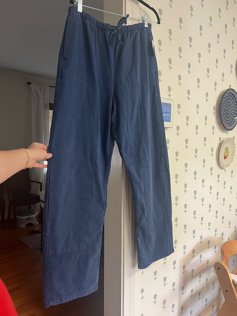 Gap easy double knee barrel pants blue - Picture 5 of 8